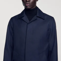 Sandro Paris Abrigos & Cazadoras<Impermeable De Tejido Tecnico