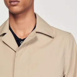 Sandro Paris Abrigos & Cazadoras<Impermeable Recto