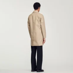 Sandro Paris Abrigos & Cazadoras<Impermeable Recto