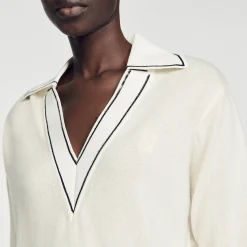 Sandro Paris Jerseys & Cárdigans<Jersey Con Cuello De Polo