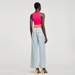 Sandro Paris Jerseys & Cárdigans<Jersey Con Volantes