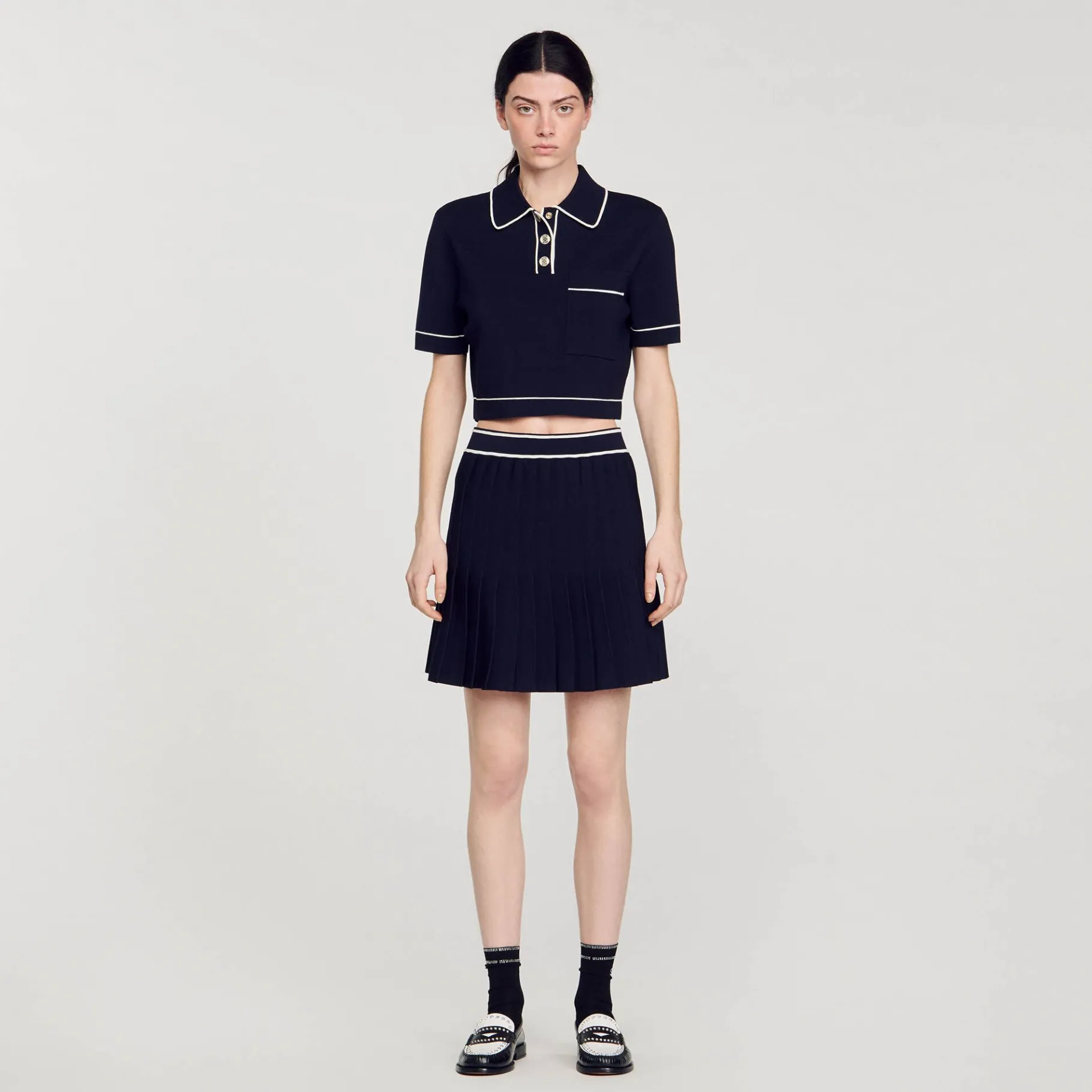 Sandro Paris Jerseys & Cárdigans<Jersey Corto Tipo Polo