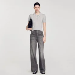 Sandro Paris Jerseys & Cárdigans<Jersey Corto Tipo Polo