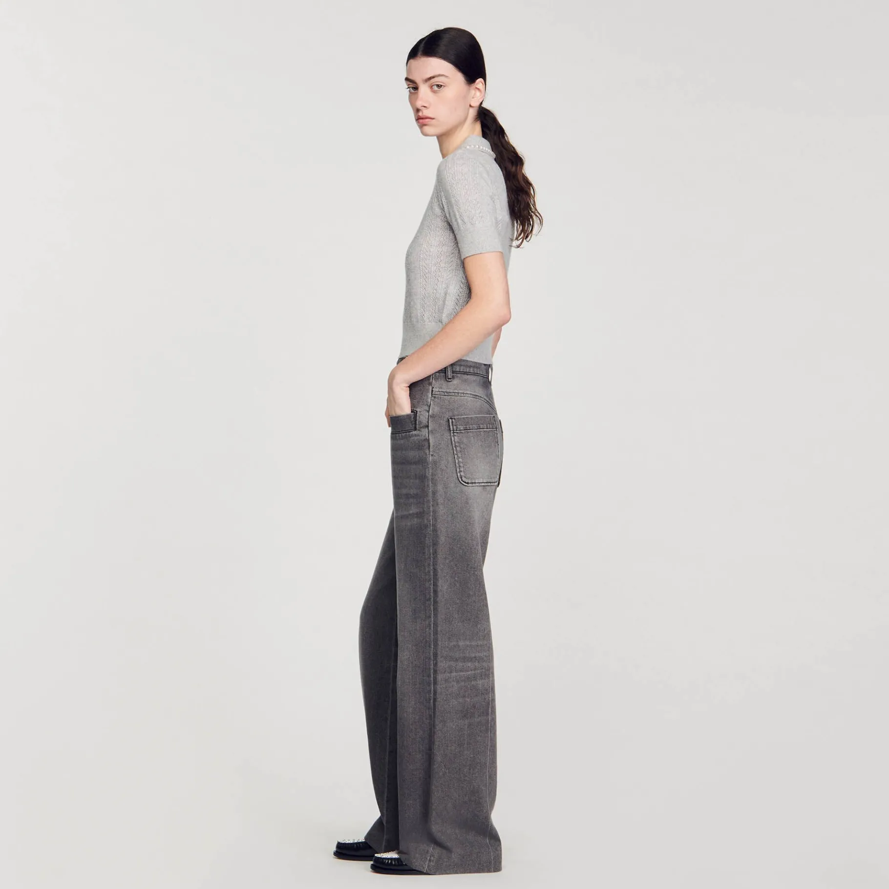 Sandro Paris Jerseys & Cárdigans<Jersey Corto Tipo Polo