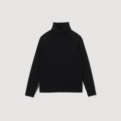 Sandro Paris Jerséis & Chalecos<Jersey Cuello Vuelto De Lana Y Cachemira