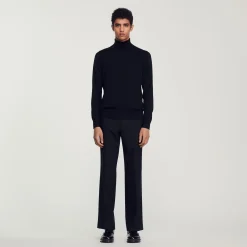 Sandro Paris Jerséis & Chalecos<Jersey De Cuello Vuelto De Lana