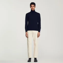 Sandro Paris Jerséis & Chalecos<Jersey De Cuello Vuelto De Lana