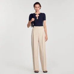 Sandro Paris Conjuntos<Jersey De Punto Brillante