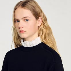 Sandro Paris Jerseys & Cárdigans<Jersey De Punto Con Cuello Alto