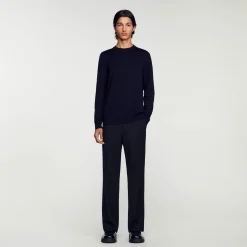 Sandro Paris Jerséis & Chalecos<Jersey De Punto Fino De Lana