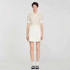 Sandro Paris Jerseys & Cárdigans<Jersey Polo Corto De Punto