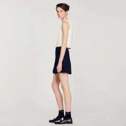 Sandro Paris Jerseys & Cárdigans<Jersey Sin Mangas De Punto