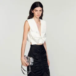 Sandro Paris Bolsos De Hombro<Mini Bolso Yza Disco