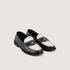 Sandro Paris Mocasines & Mules<Mocasines Bicolores Con Tachuelas