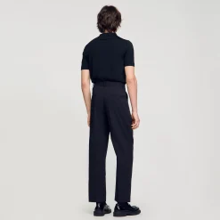 Sandro Paris Pantalones & Bermudas<Pantalon Ancho