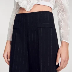 Sandro Paris Trajes<Pantalon Ancho