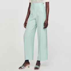 Sandro Paris Trajes<Pantalon Ancho