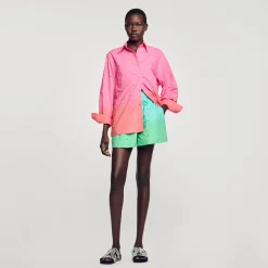 Sandro Paris Faldas & Shorts<Pantalon Corto Con Strass