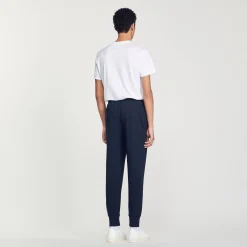 Sandro Paris Sudaderas & Jogging<Pantalon De Jogging De Punto