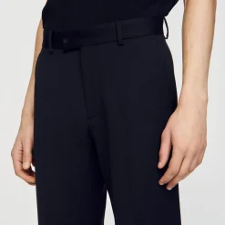 Sandro Paris Pantalones & Bermudas<Pantalon De Mezcla De Lana