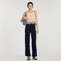 Sandro Paris Conjuntos<Pantalon De Punto