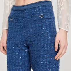 Sandro Paris Conjuntos<Pantalon De Punto De Fantasia