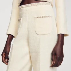 Sandro Paris Conjuntos<Pantalon De Sarga