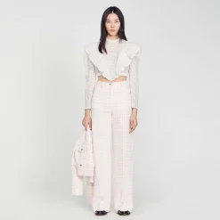 Sandro Paris Trajes<Pantalon De Sarga