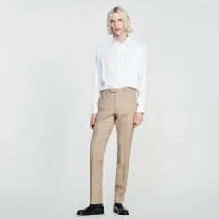 Sandro Paris Trajes & Smokings<Pantalon De Traje De Lana