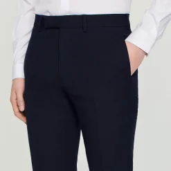 Sandro Paris Trajes & Smokings<Pantalon De Traje De Lana