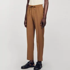 Sandro Paris Pantalones & Bermudas<Pantalon Recto Elastico