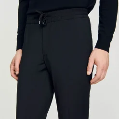 Sandro Paris Pantalones & Bermudas<Pantalon Recto Elastico