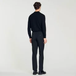 Sandro Paris Pantalones & Bermudas<Pantalon Recto Elastico