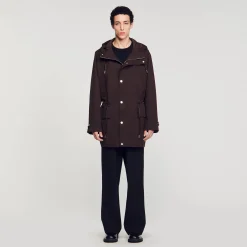 Sandro Paris Abrigos & Cazadoras<Parka De Algodon