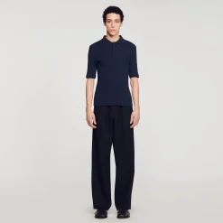 Sandro Paris Camisetas & Polos<Polo De Algodon