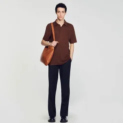 Sandro Paris Camisetas & Polos<Polo De Lino