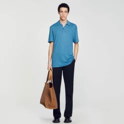 Sandro Paris Camisetas & Polos<Polo De Lino
