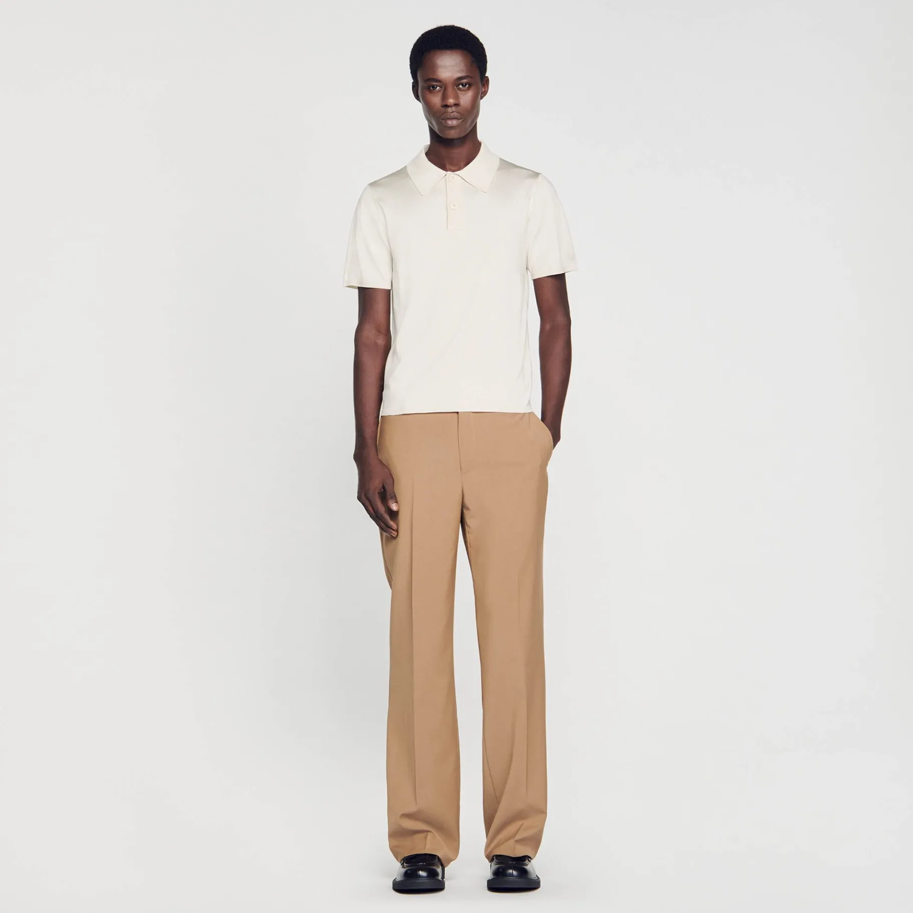 Sandro Paris Camisetas & Polos<Polo De Manga Corta De Punto