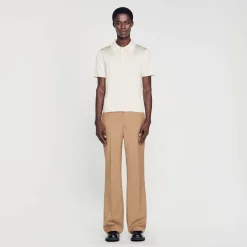 Sandro Paris Camisetas & Polos<Polo De Manga Corta De Punto