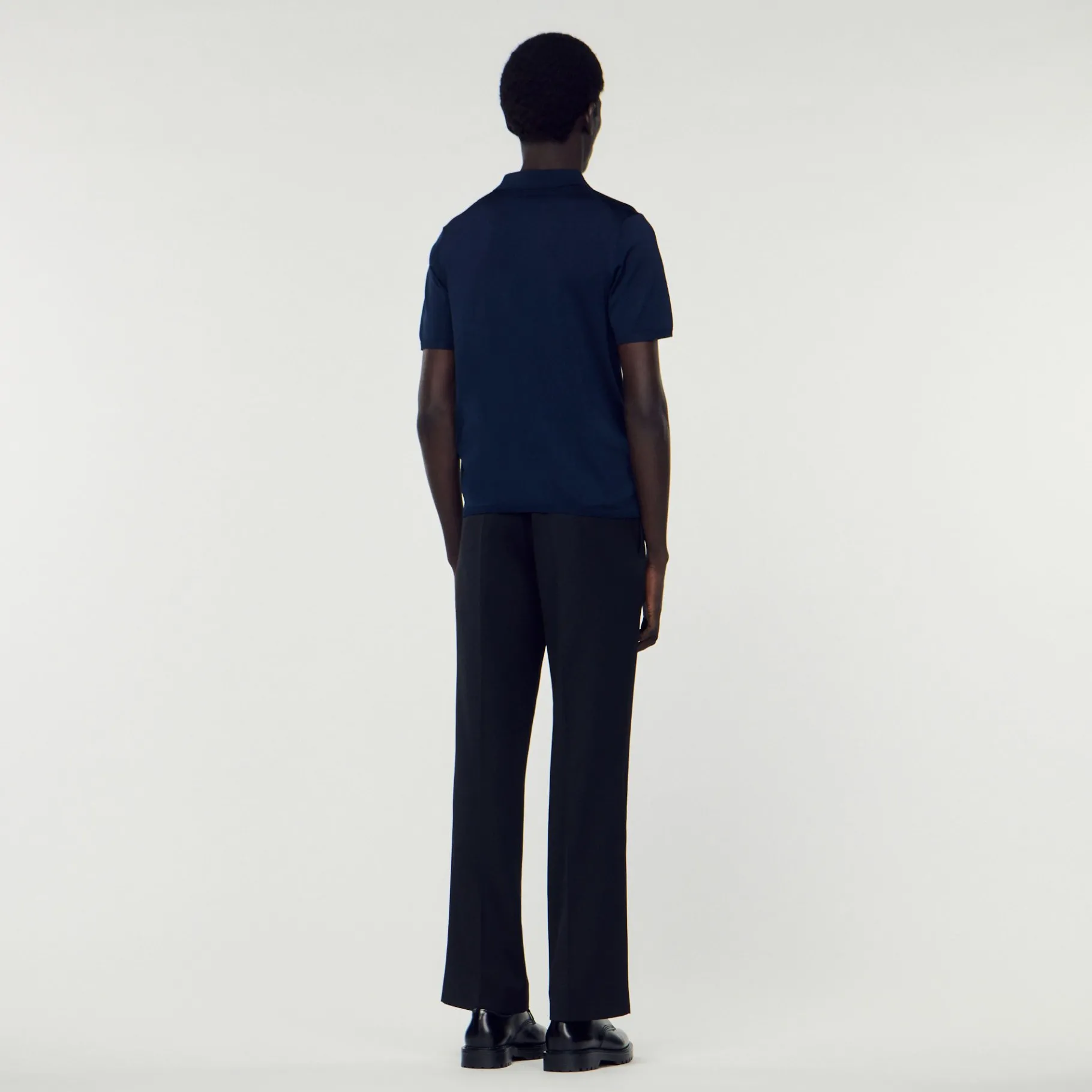 Sandro Paris Camisetas & Polos<Polo De Manga Corta De Punto