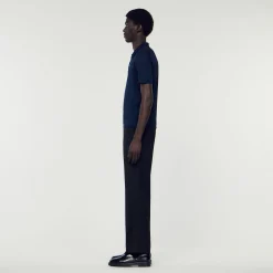 Sandro Paris Camisetas & Polos<Polo De Manga Corta De Punto