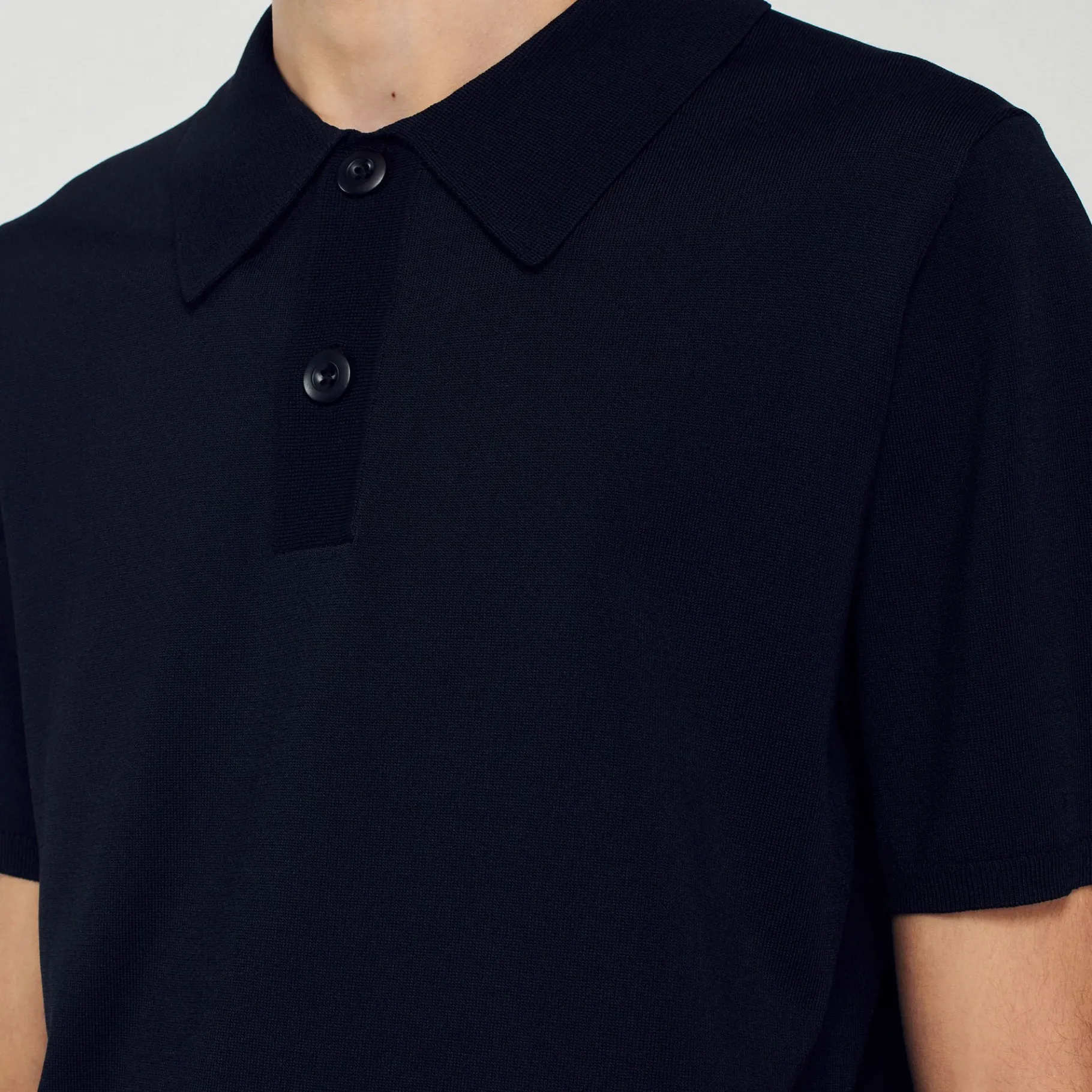 Sandro Paris Camisetas & Polos<Polo De Manga Corta De Punto