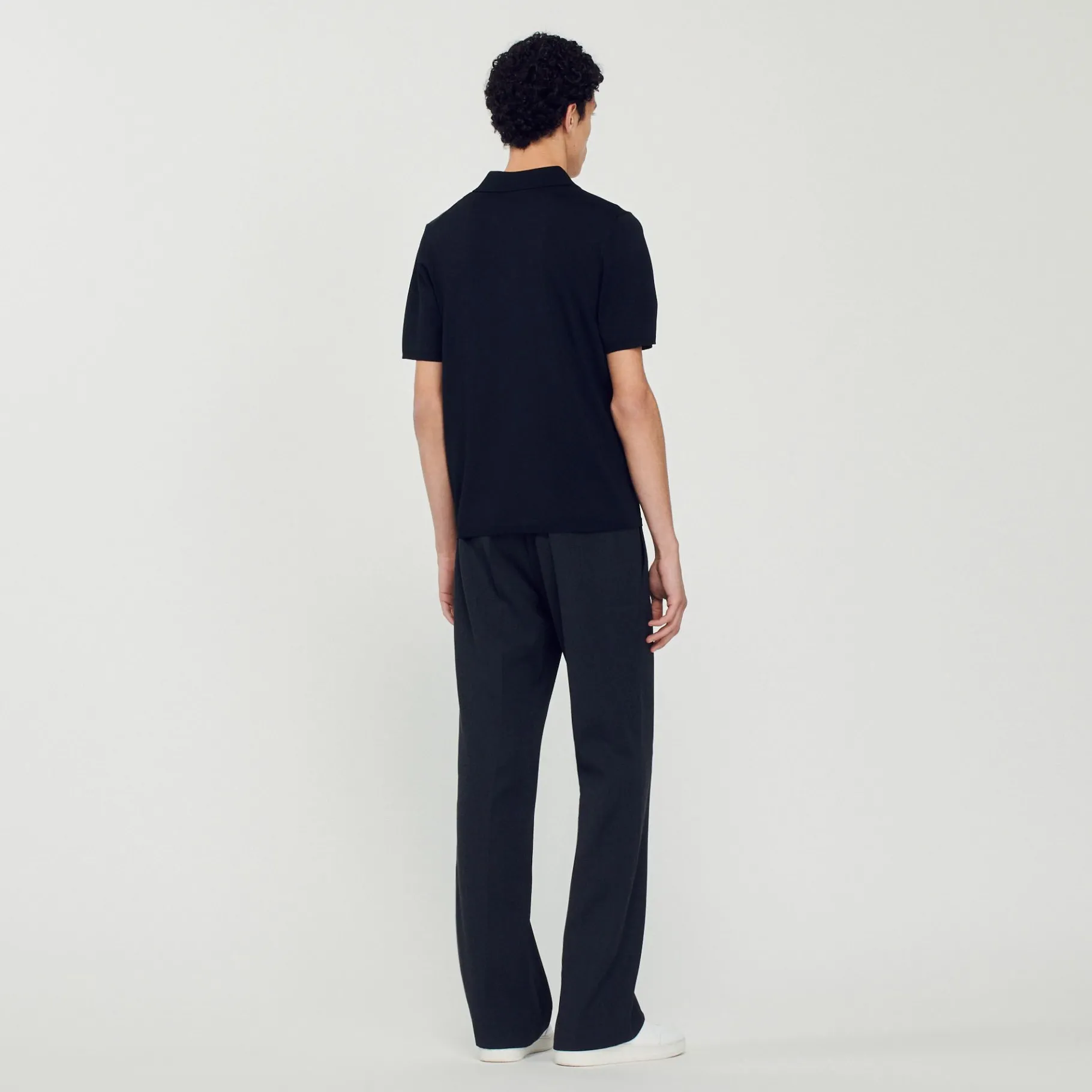 Sandro Paris Camisetas & Polos<Polo De Manga Corta De Punto