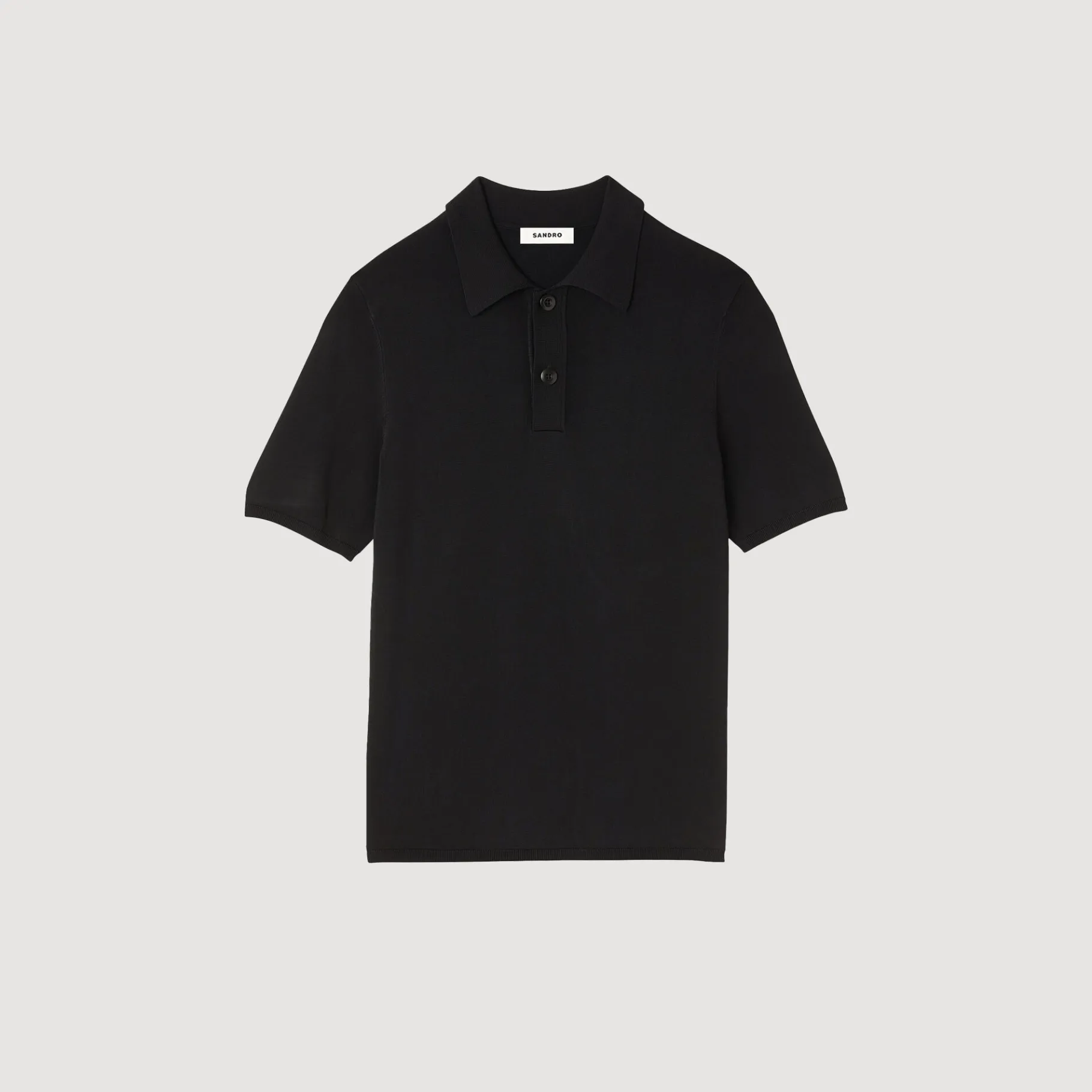 Sandro Paris Camisetas & Polos<Polo De Manga Corta De Punto