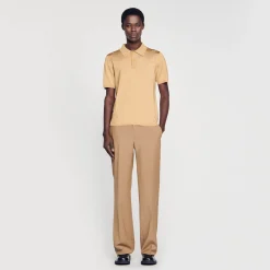 Sandro Paris Camisetas & Polos<Polo De Manga Corta De Punto