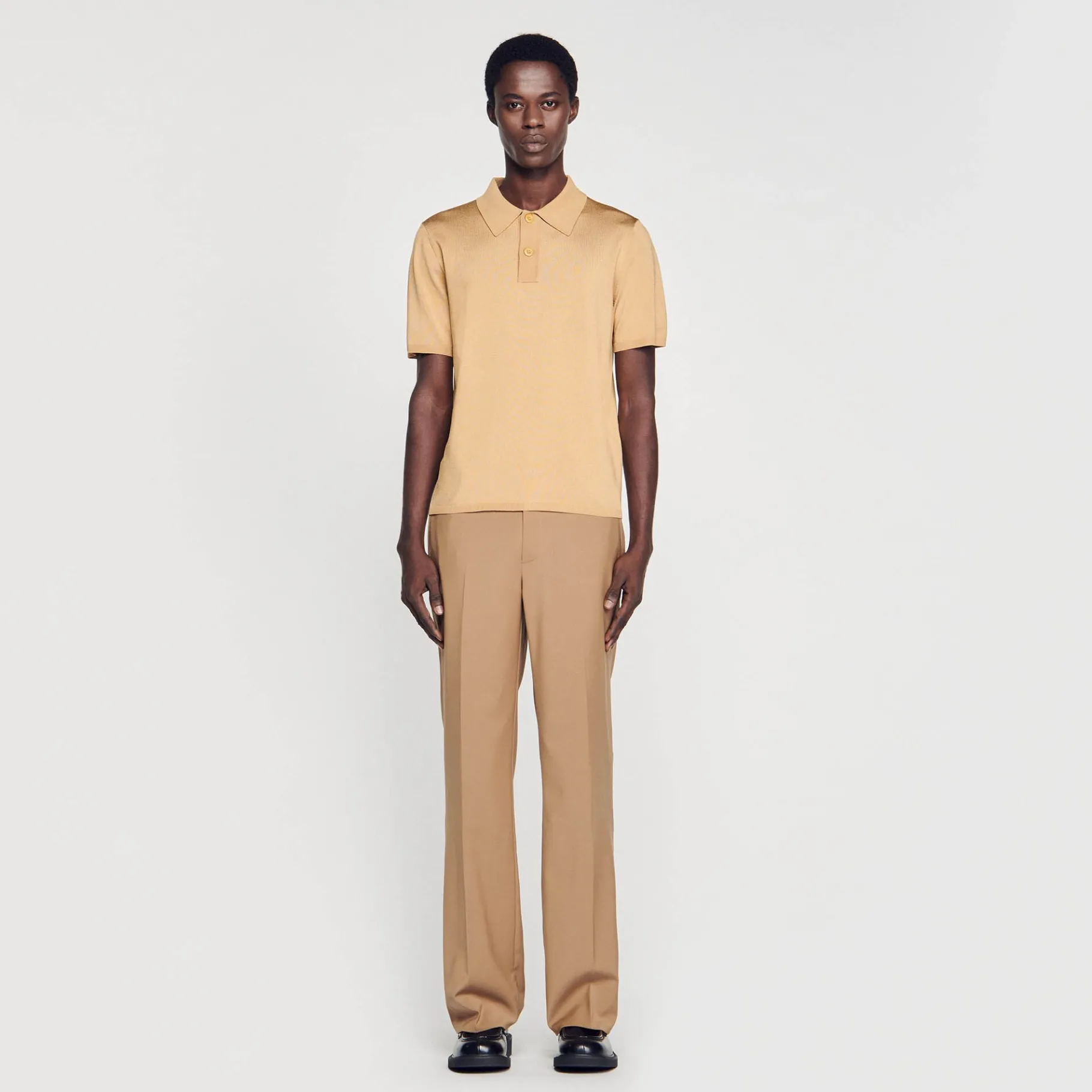 Sandro Paris Camisetas & Polos<Polo De Manga Corta De Punto