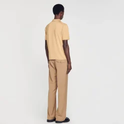 Sandro Paris Camisetas & Polos<Polo De Manga Corta De Punto