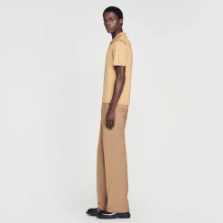 Sandro Paris Camisetas & Polos<Polo De Manga Corta De Punto