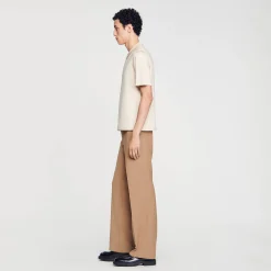 Sandro Paris Camisetas & Polos<Polo De Punto Con Cuello Con Cremallera