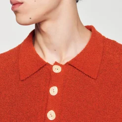 Sandro Paris Camisetas & Polos<Polo De Punto Efecto Rizo